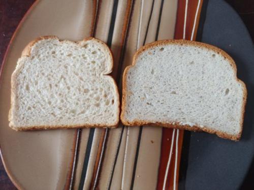 Nature's Own Multigrain bread vs Udi's Multigrain